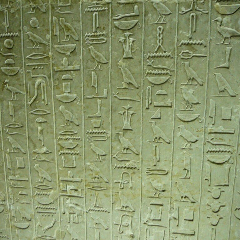 Sakkara-hierogyphs